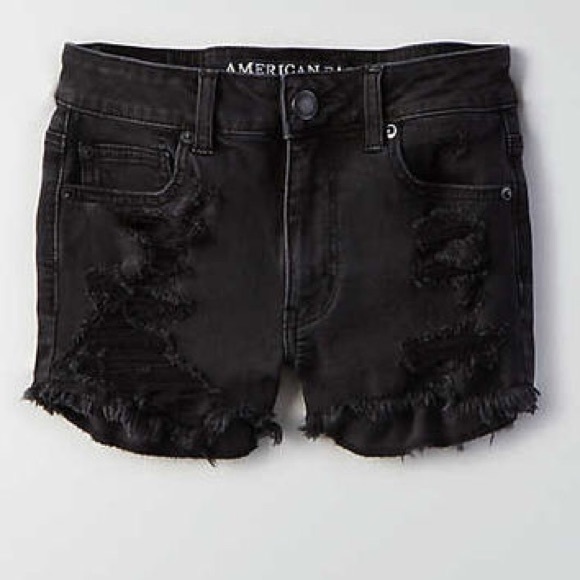 AEO Hi Rise Shortie Shorts - Picture 2 of 7